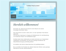 Tablet Screenshot of fertimed.de